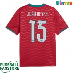 Portugal Joao Neves #15 Replik Heimtrikot WM 2026 Kurzarm